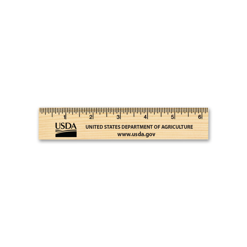Wooden 6 in. Rulers
