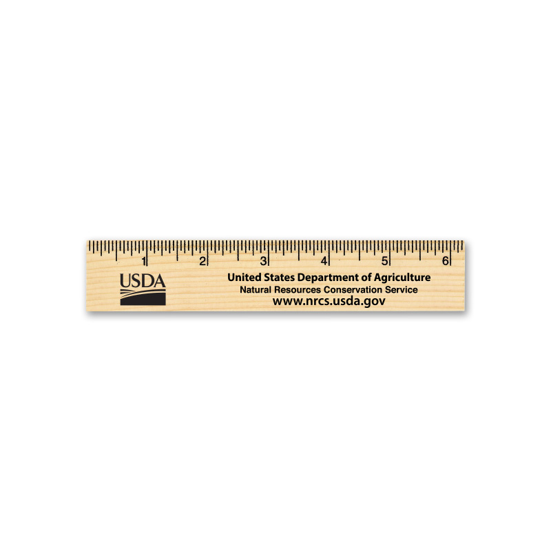 Rulers, Wooden 6 in. - AG132-AG