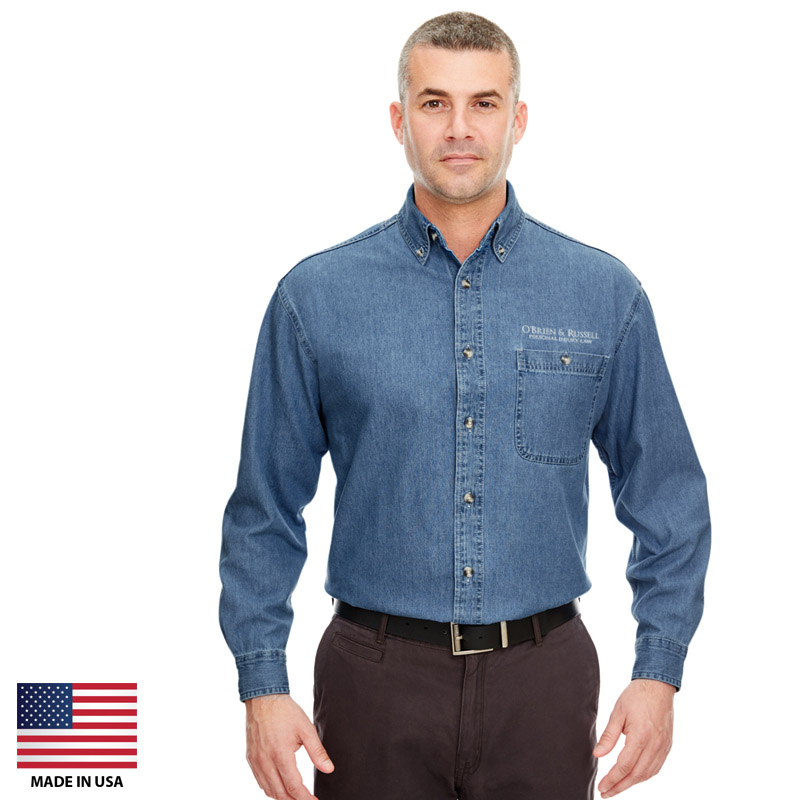 Custom Denim Shirts Made In USA