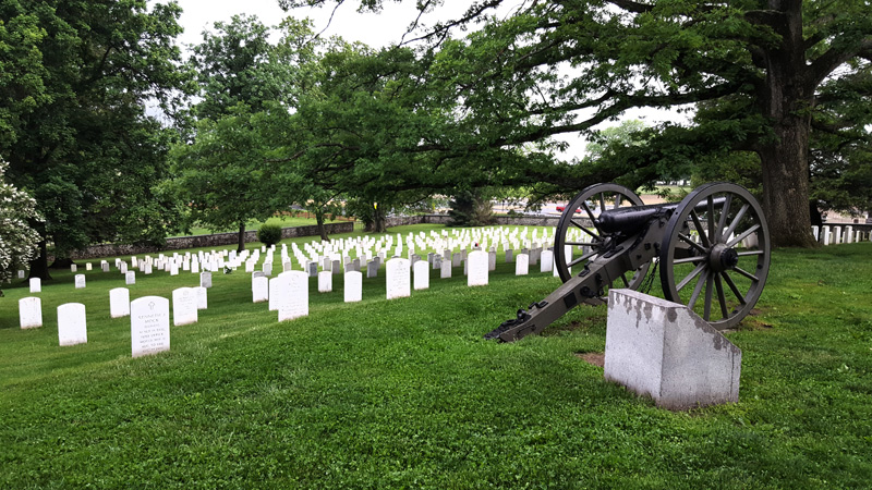 cemetery at Gettysburg battlefield