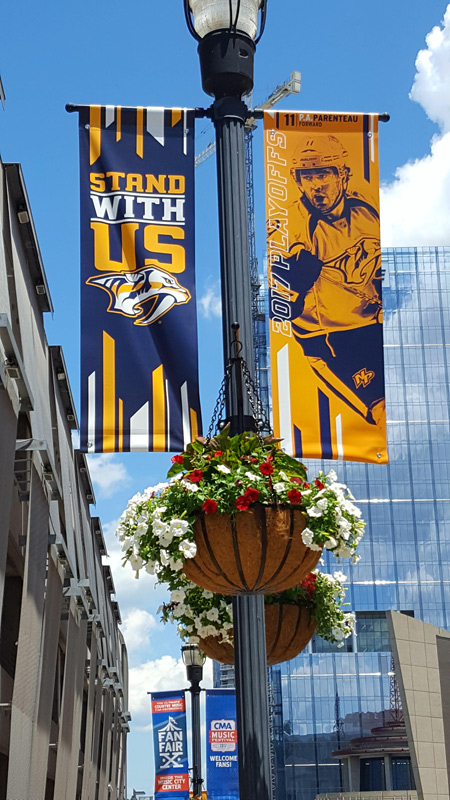 stand with us banner in Nashville