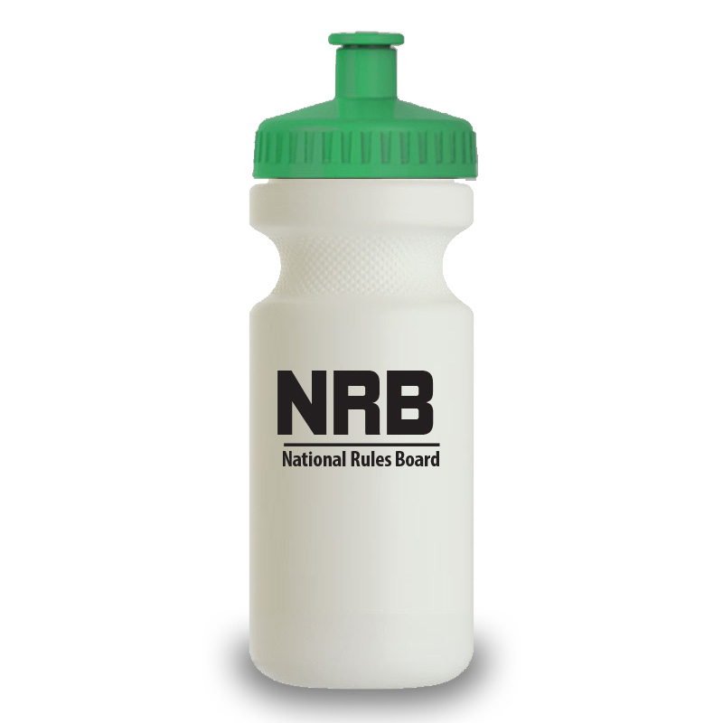 22 ounce recycled Plastic Sport Bottles with custom logo and text