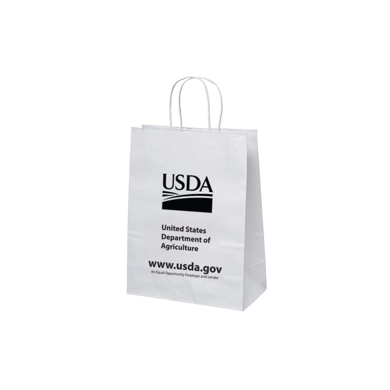 paper bags with USDA imprint