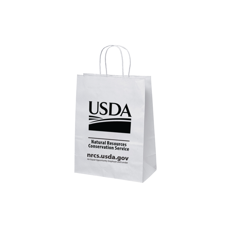 paper bags with USDA NRCS imprint