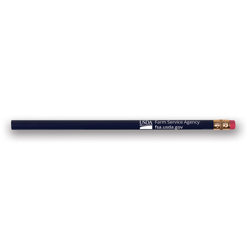 Wooden Pencils with USDA logo and FSA text