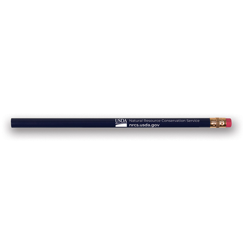 Wooden Pencils with USDA logo and NRCS text