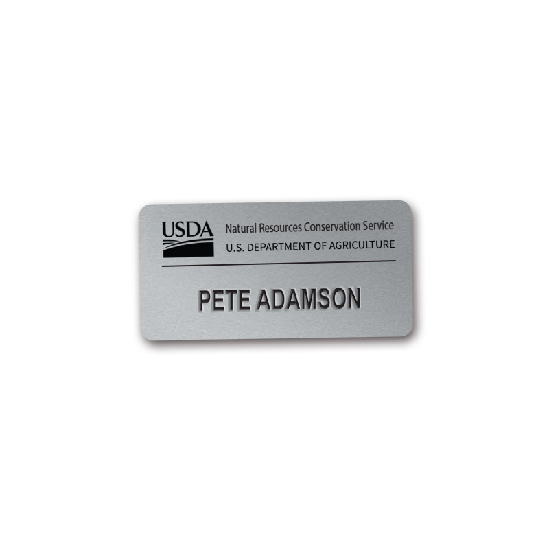 namebadges engraved for NRCS
