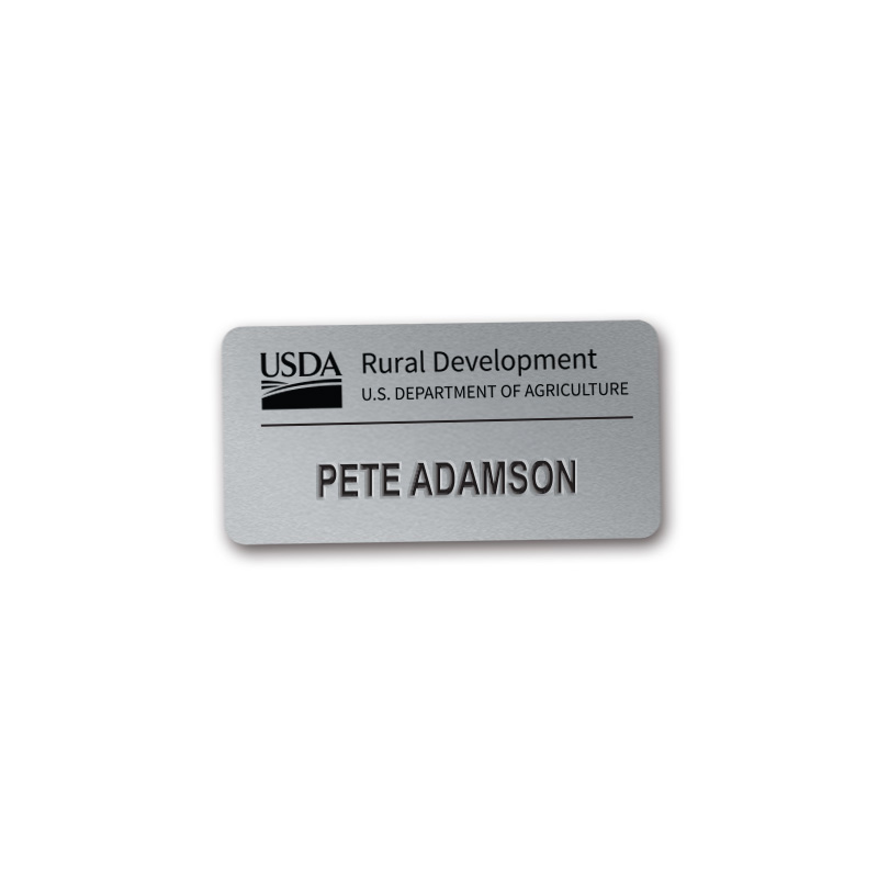 namebadges engraved for Rural Development 