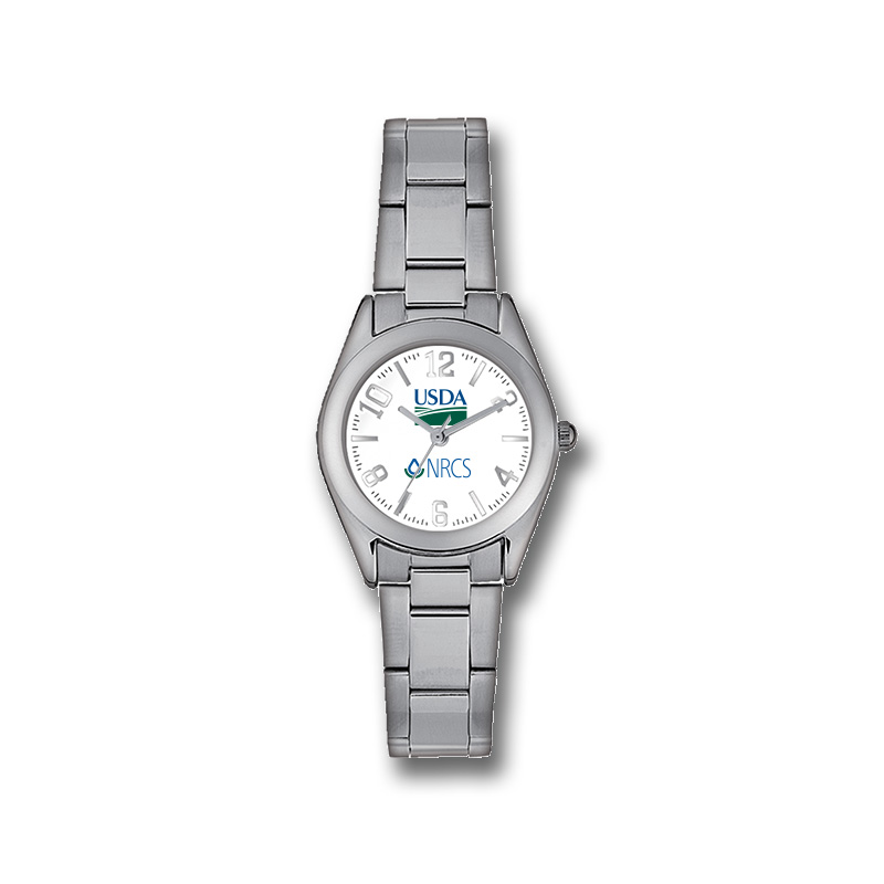 women's watch with USDA logo and legacy NRCS logo