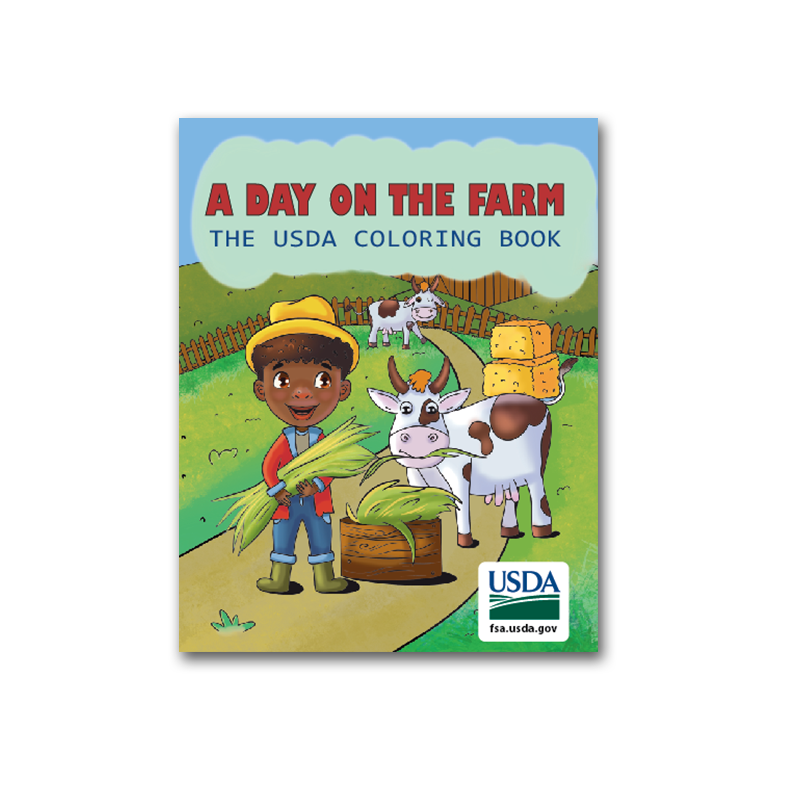 COLORING BOOKS, Farmer FS1