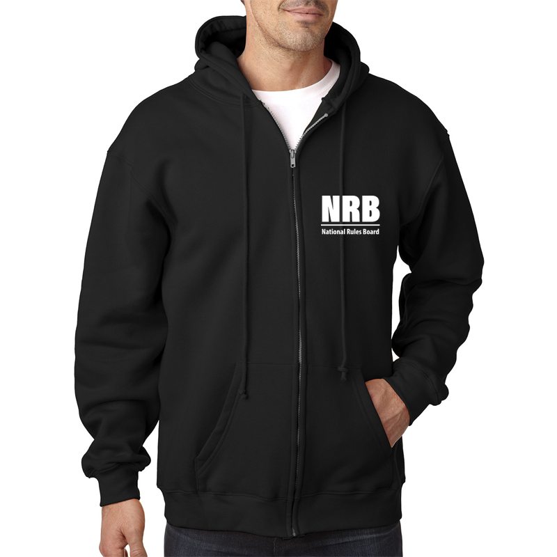 USA made Hooded zip sweatshirt with your custom logo