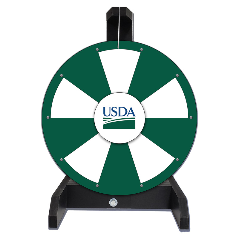 16 inch diameter dry erase wheel to spin