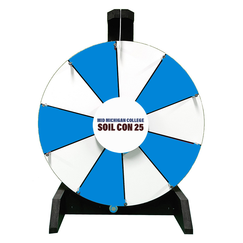 16 inch diameter dry erase wheel to spin