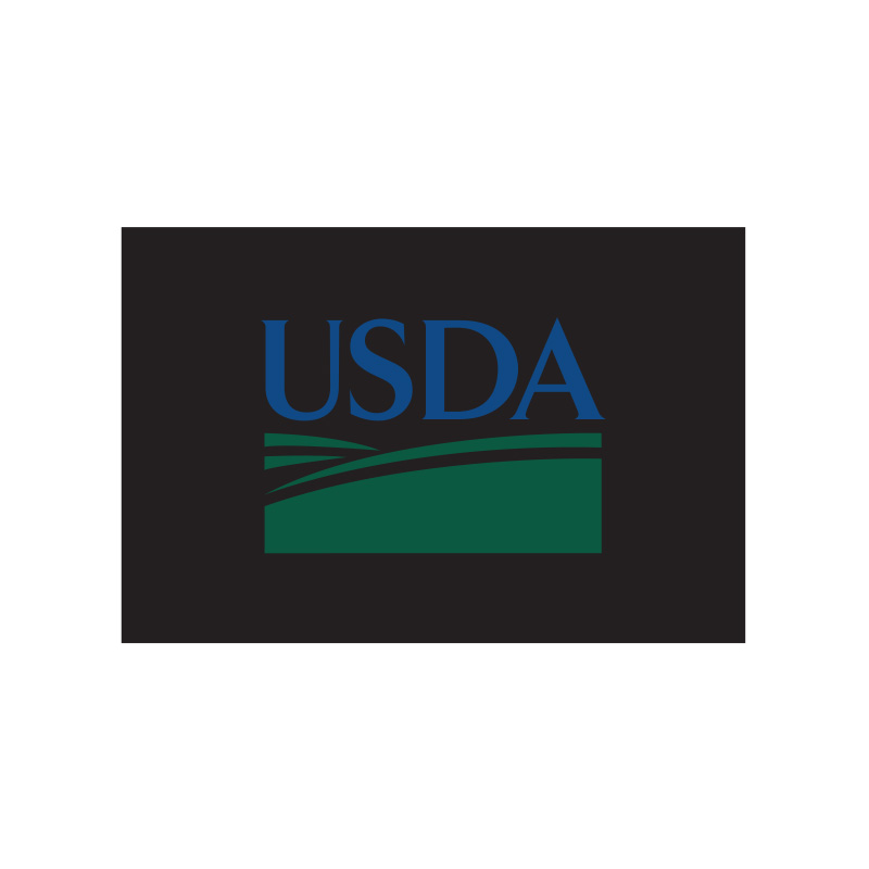 rubber floor mats with USDA logo