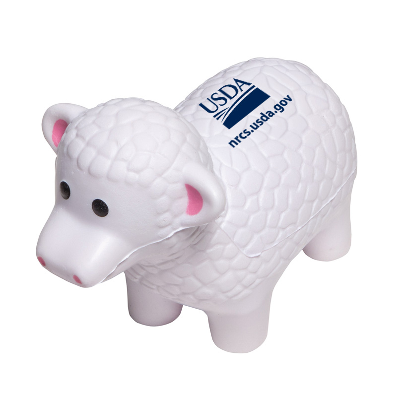 sheep stressballs with usda logo and nrcs url