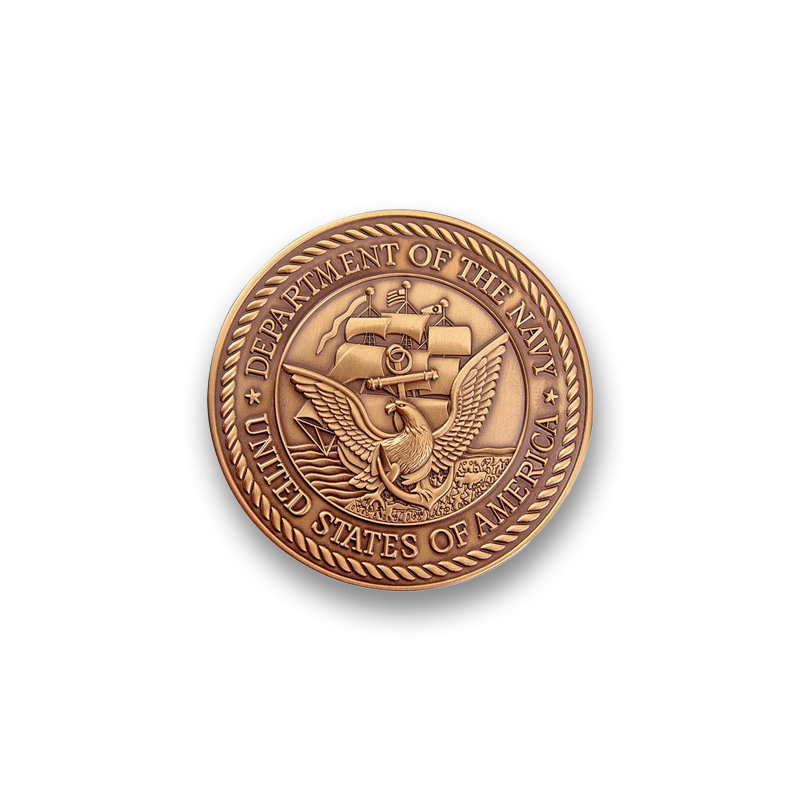 Challenge Coins Die Cast 3-D with Custom Graphics v1