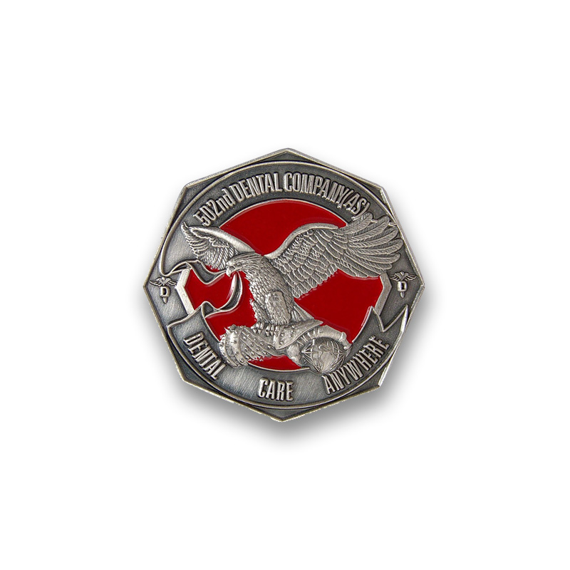 Challenge Coins Die Cast 3-D with Custom Graphics v2