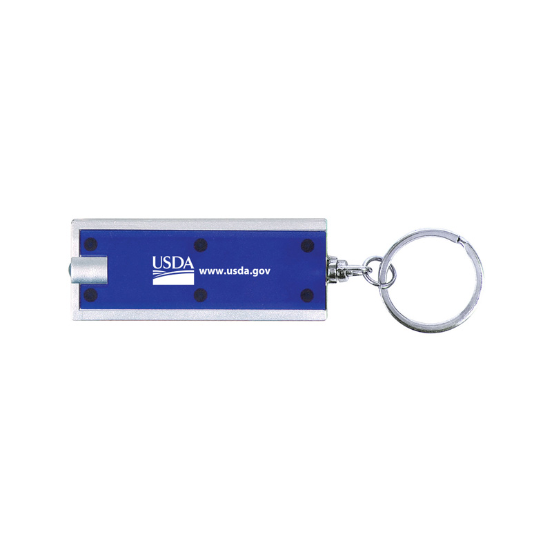 keychain flashlight with USDA logo