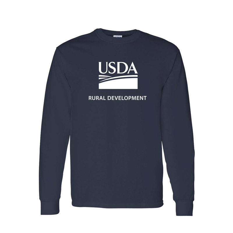t-shirts custom long-sleeve with RD imprint