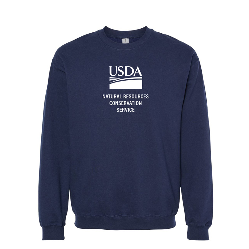 creweck sweatshirts custom with NRCS imprint