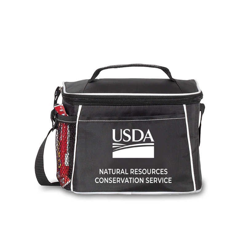 cooler bags with USDA logo and NRCS text